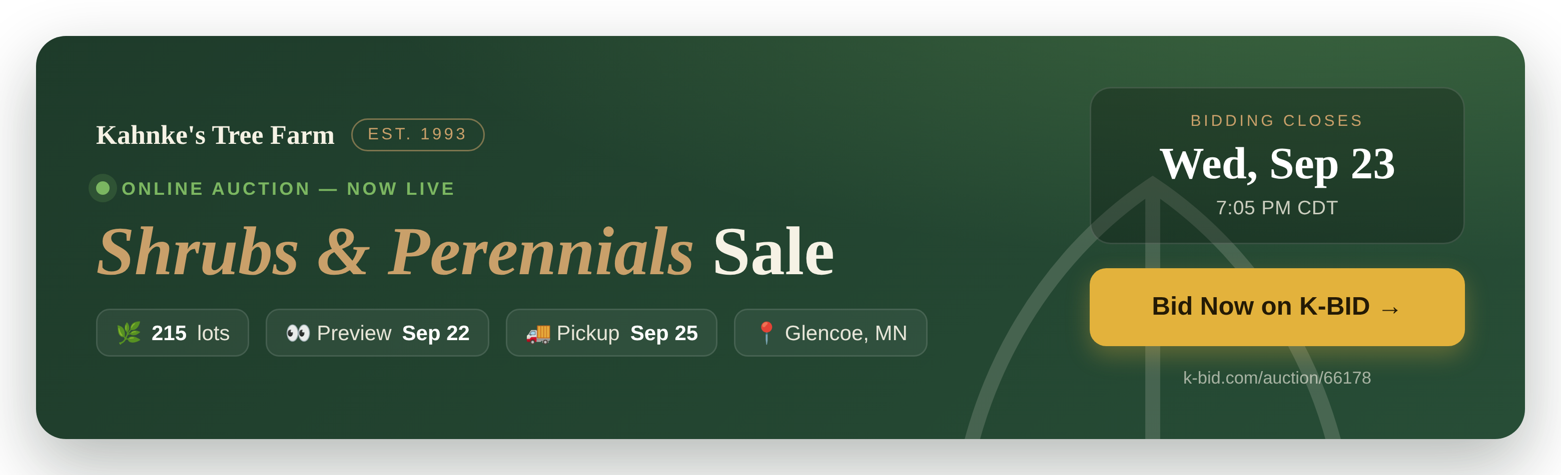 Shrub & perennials Sale